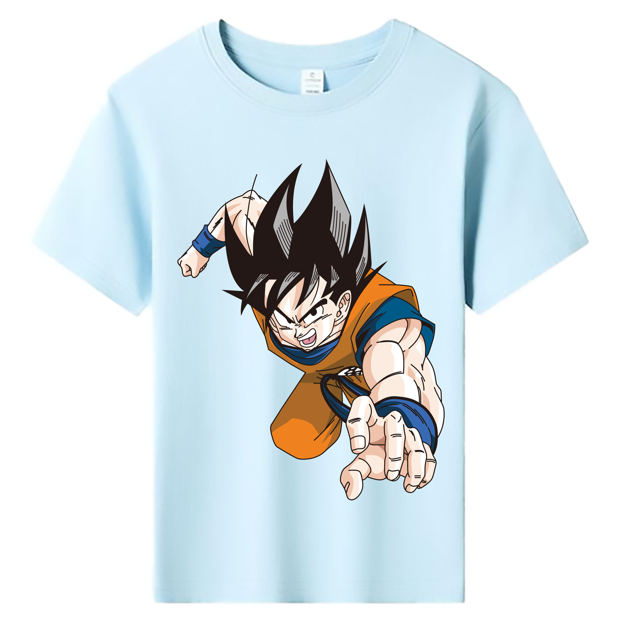 （画像用） ドラゴンボール 孫悟空（そん ごくう）Son Goku カカロット DRAGON BALL Kakarotto 綿100％キッズTシャツ（フロントプリント）
